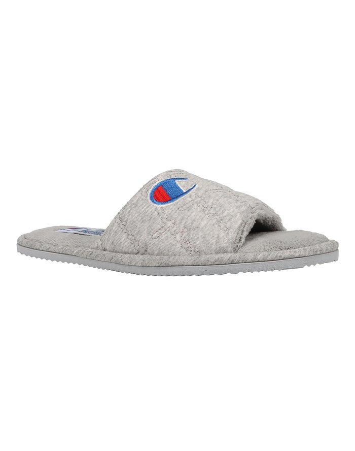 Champion Womens Slippers NZ - Hotel Grey ( 5310-UTOLS )